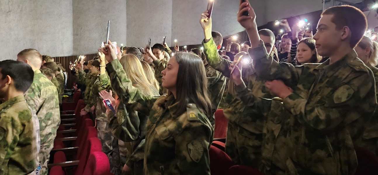 Концерт «Военно-патриотической песни»..